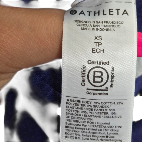 ATHLETA Forever Fleece 1/4 Zip Sweatshirt XS Womens Purple - Picture 14 of 14